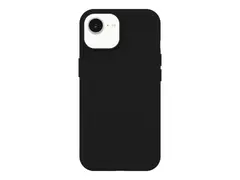 OtterBox Figura Series - Baksidedeksel for mobiltelefon MagSafe-samsvar - polykarbonat, termoplastisk elastomer (TPE) - svart - for Apple iPhone 13, 14, 15, 16e