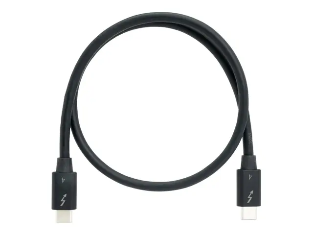 QNAP CAB-TBT4-0M5 - USB-kabel 24 pin USB-C (hann) til Thunderbolt ...