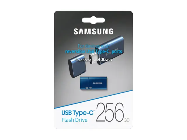 Samsung MUF-256DA - USB-flashstasjon 256 GB USB-C 3.2 Gen 1 blå