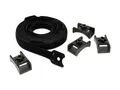 APC - Slakksl&#248;yfe for kabelstyring - svart TAA-samsvar (en pakke 10) - for P/N: SMTL1000RMI2UC, SMX1000C, SMX1500RM2UC, SMX1500RM2UCNC, SMX750C, SMX750CNC