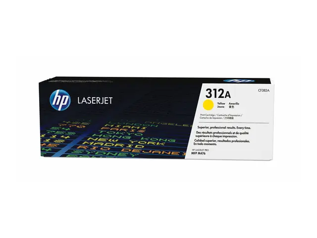 HP 312A - Gul - original - LaserJet - tonerpatron (CF382A) - for C...