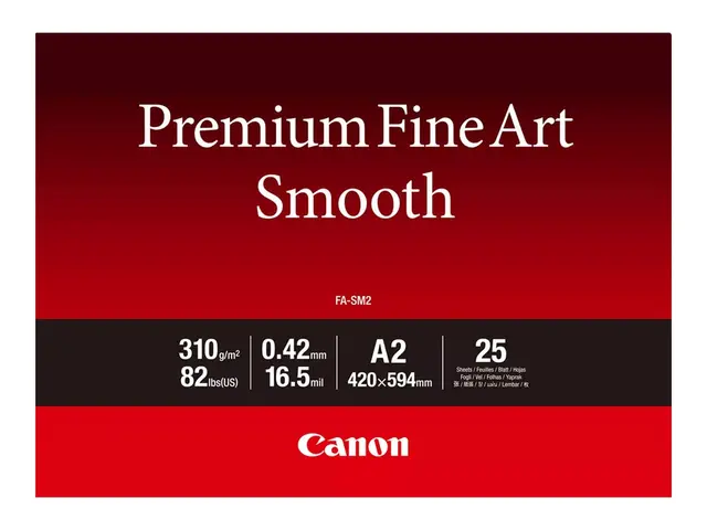 Canon Premium Fine Art FA-SM2 - Glatt 16,5 mille A2 (420 x 594 mm)...