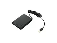 Lenovo ThinkPad 135W Slim AC Adapter (Slim Tip) Strømadapter - 135 watt - svart - for ThinkBook 15p G2 ITH; ThinkPad P1 Gen 5; P15v Gen 3; T15p Gen 3; X1 Extreme Gen 5