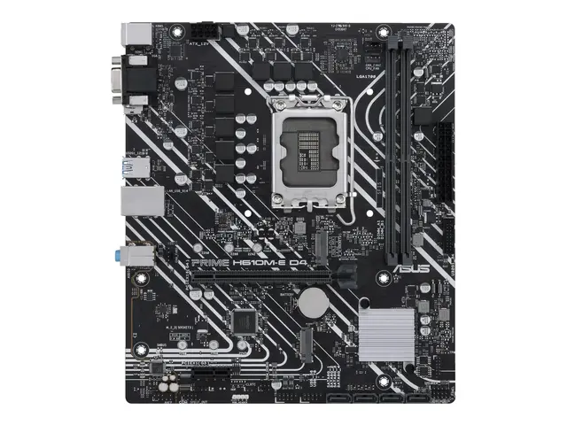 ASUS PRIME H610M-E D4-CSM - Hovedkort micro ATX LGA1700-sokkel H61...