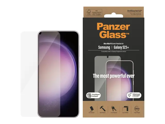 PanzerGlass - Skjermbeskyttelse for mobiltelefon ultrabred passfor...