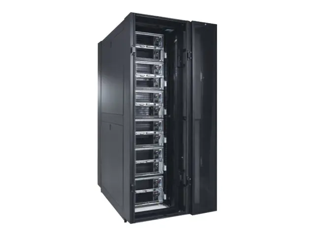APC - Luftinnesluttingssystem - svart - for NetShelter SX