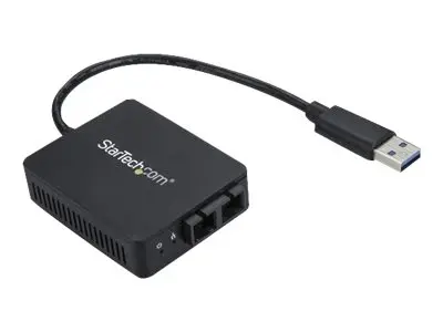 Startech USB to Fiber Optic Converter - 1000Base-SX SC MM Windows ...