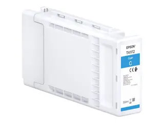 Epson T41F240 - 350 ml - cyan - original blekkpatron - for SureColor SC-T3400, SC-T3400N, SC-T3405, SC-T3405N, SC-T5400, SC-T5400M, SC-T5405