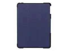 NutKase BumpKase - Lommebok for nettbrett forsterket termoplast polyuretan (TPU) - svart, mørk blå - 10.2" - for Apple 10.2-inch iPad (7. generasjon, 8. generasjon, 9. generasjon)