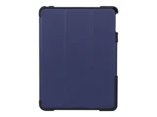 NutKase BumpKase - Lommebok for nettbrett forsterket termoplast polyuretan (TPU) - svart, mørk blå - 10.2" - for Apple 10.2-inch iPad (7. generasjon, 8. generasjon, 9. generasjon)