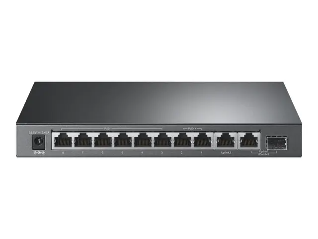 TP-Link TL-SG1210PP V1 - Switch ikke-styrt 2 x 10/100/1000 (PoE++)...