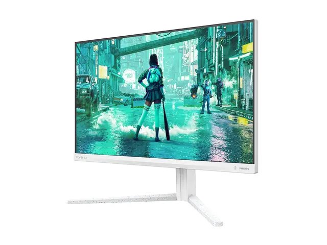 Philips Evnia 3000 24M2N3201P - LED-skjerm gaming - 24" (23.8" synlig) - 1920 x 1080 Full HD @ 240 Hz - Fast IPS - 300 cd/m² - 1000:1 - HDR10 - 0.3 ms - HDMI, DisplayPort - hvit 