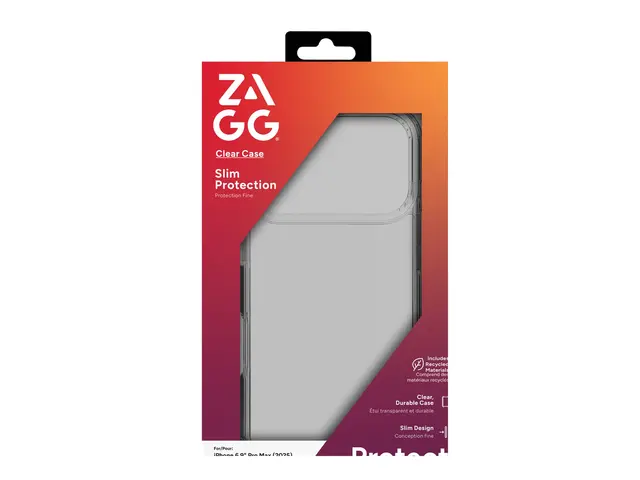 Zagg Clear Protect - Baksidedeksel for mobiltelefon blank Apple iP...
