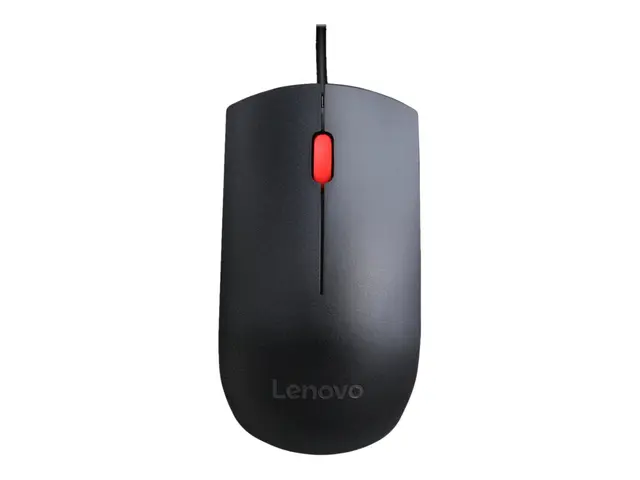 Lenovo Essential - Mus høyre- og venstrehåndet optisk 3 knapper ka...