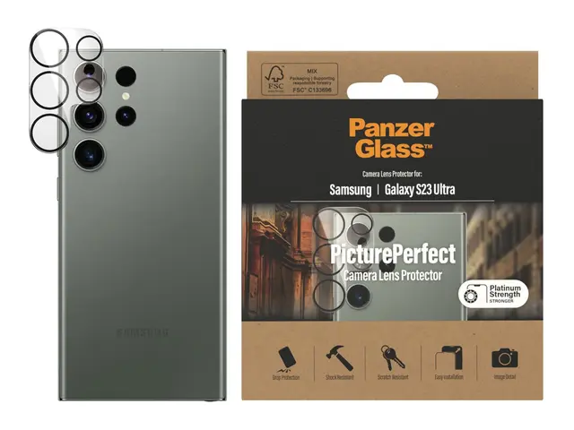 PanzerGlass PicturePerfect - Linsebeskytter for mobiltelefon ramme...