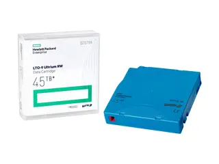 HPE - LTO Ultrium 9 - 18 TB / 45 TB - lys bl&#229; for P/N: R7E99A, R7F00A, R7F01A, R7F02A