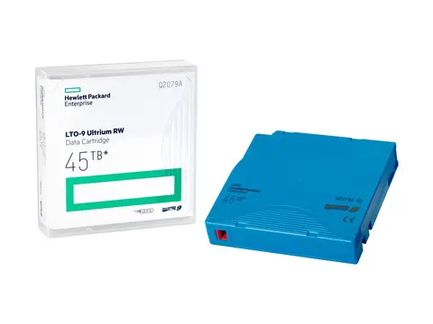HPE - LTO Ultrium 9 - 18 TB / 45 TB - lys blå for P/N: R7E99A, R7F00A, R7F01A, R7F02A
