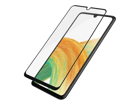 PanzerGlass - Skjermbeskyttelse for mobiltelefon glass - rammefarge svart - for Samsung Galaxy A33 5G