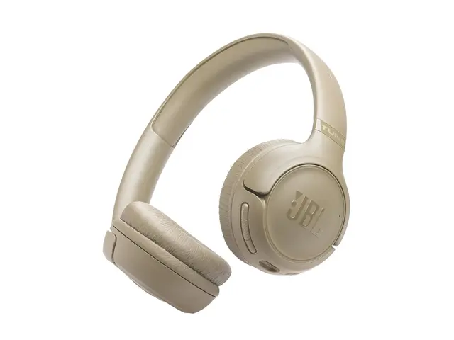 JBL TUNE 530BT - Hodetelefoner med mikrofon on-ear - Bluetooth - trådløs - beige 