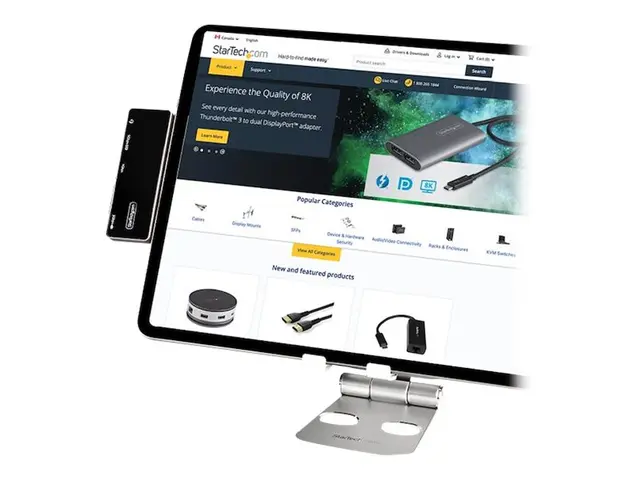 StarTech.com USB C Multiport Adapter, USB-C Mini Dock, to 4K 60Hz ...