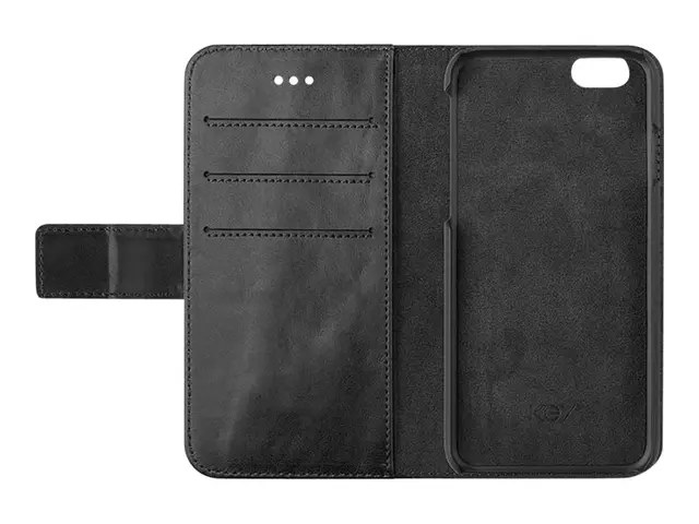 KEY Nordfjord Slim Wallet - Lommebok for mobiltelefon kunstlær sva...