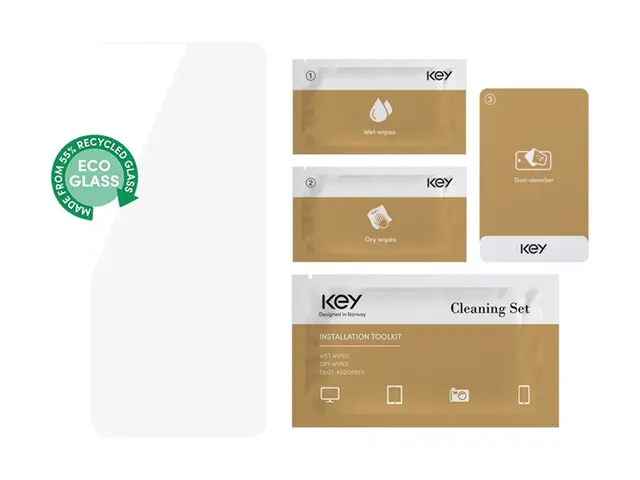 Key Eco - Skjermbeskyttelse for mobiltelefon flat 2D glass
