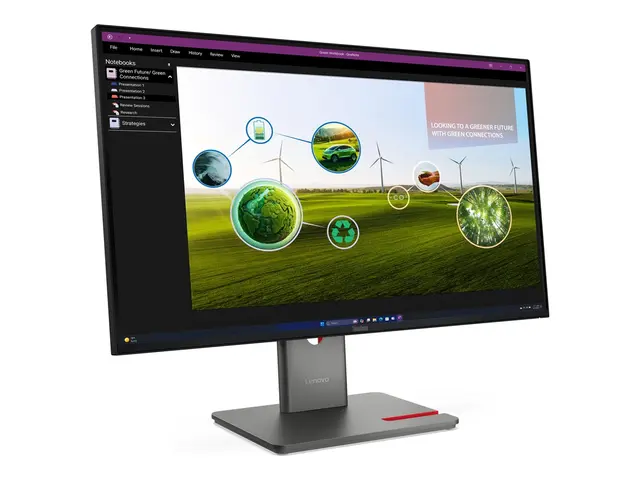Lenovo ThinkVision P27Q-40 - LED-skjerm 27" 2560 x 1440 QHD @ 120 ...