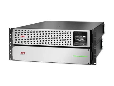 APC Smart-UPS On-Line 1000VA - UPS (kan monteres i rack) (høy tetthet) AC 220/230 V - 900 watt - 1000 VA - litiumion - utgangskontakter: 8 - 4U - 1.83 m kabel - svart, sølv