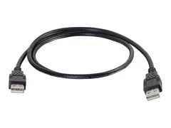 C2G 3.3ft USB Cable - USB A to USB A Cable USB 2.0 - Black - M/M - USB-kabel - USB (hann) til USB (hann) - USB 2.0 - 1 m - svart