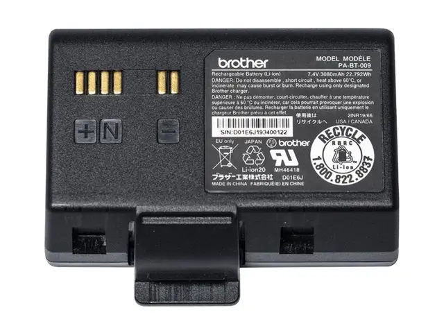 Brother PA-BT-009 - Skriverbatteri (standard) litiumion for P/N: U...