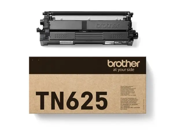Brother TN625BK - Svart original boks tonerpatron for DCP-L8630CDW...