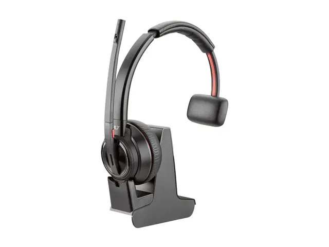 Poly Savi 8210 UC - Savi 8200 series - hodesett - on-ear - DECT / ...