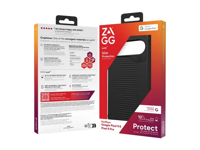ZAGG Luxe - Baksidedeksel for mobiltelefon Google Pixel 9, 9 Pro