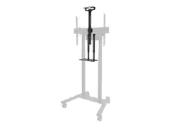 Neomounts AV1-875BL - Monteringskomponent (kamerahylle, hylle, 2 adapterplater) for videostang - st&#229;l - svart - vognmonterbar - for Neomounts FL55-875BL1, FL55-875WH1, WL55-875BL1, WL55-875WH1