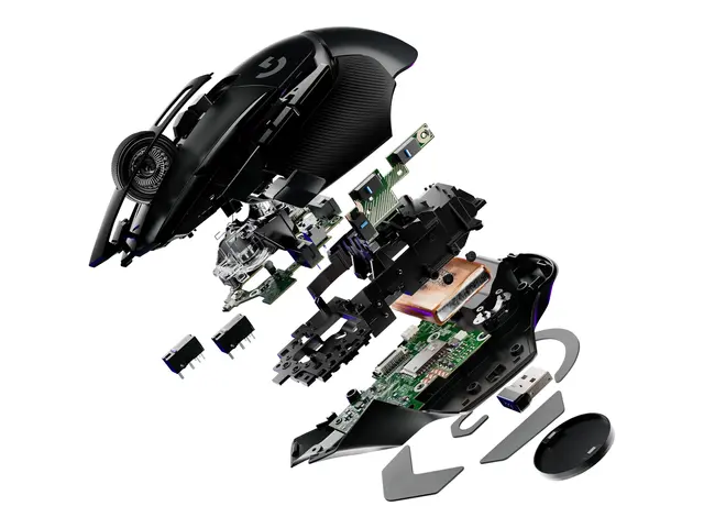 Logitech G G502 X - Mus optisk kablet USB svart
