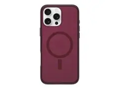 OtterBox Symmetry Series Clear - Baksidedeksel for mobiltelefon MagSafe-samsvar - opp r&#248;dbete - V&#229;r 2025 - for Apple iPhone 16 Pro Max