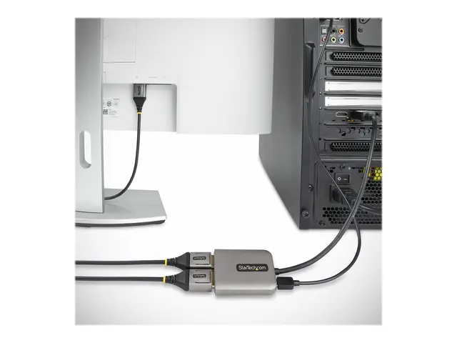 StarTech.com 2-Port DisplayPort MST Hub, Dual 4K 60Hz, DP to 2x Mo...