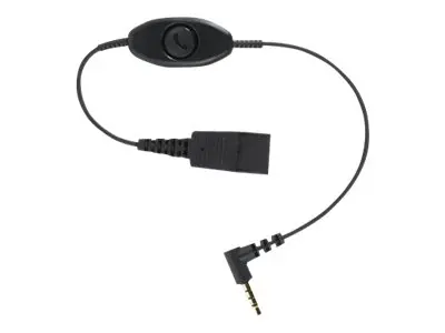 Jabra - Hodetelefonkabel Quick Disconnect hann til mini-phone ster...
