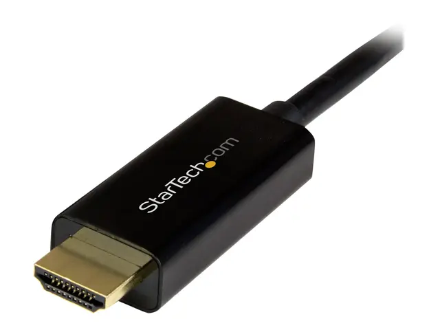 StarTech.com 6.5 ft / 2m DisplayPort to HDMI converter cable - 4K ...