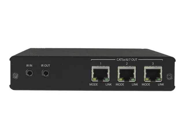 StarTech.com 3 Way HDMI Splitter - HDBaseT Extender Kit w/ Receive...
