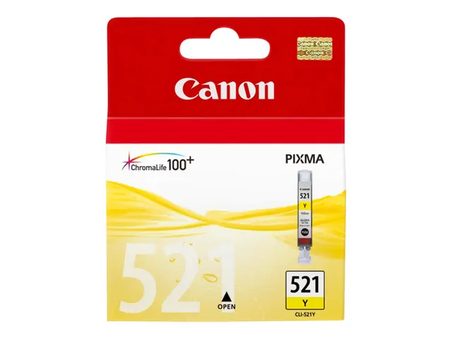 Canon CLI-521Y - 9 ml - gul - original - blekkbeholder - for PIXMA...