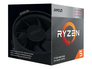 AMD Ryzen 5 3400G - 3.7 GHz - 4 kjerner 8 tråder - 4 MB cache - Socket AM4 - Boks