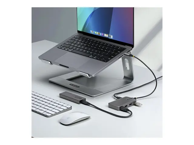 StarTech.com 4-Port USB-C Hub, USB 3.0 5Gbps, Bus Powered, Type-C ...