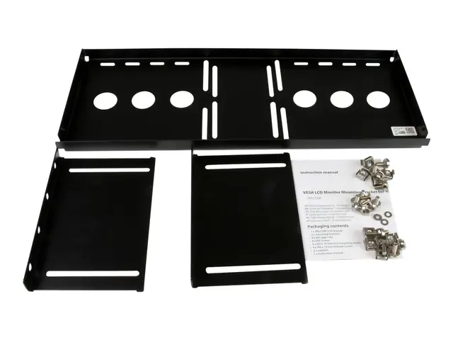 StarTech.com 4U Universal VESA LCD Monitor Mounting Bracket for 19...