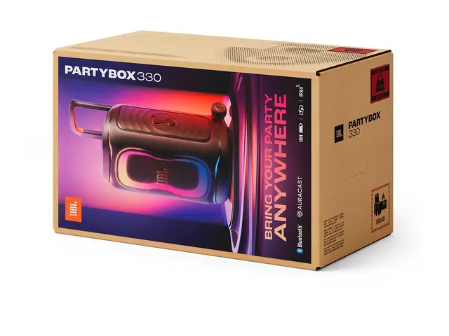 JBL PartyBox 330 - Selskapshøyttaler - for bærbar bruk - trådløs -...