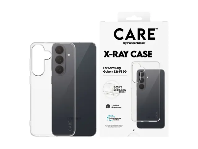 CARE by PanzerGlass X-Ray - Beskyttende deksel for mobiltelefon - ...