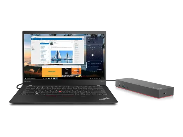 Lenovo ThinkPad Hybrid USB-C with USB-A Dock - dokkingstasjon 2 x ...