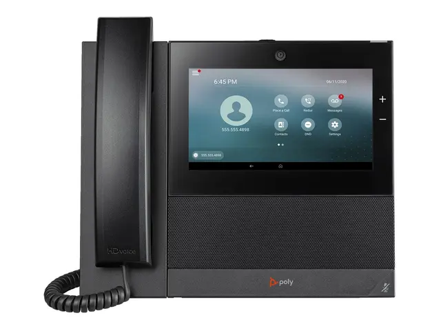 Poly CCX 700 OpenSIP - VoIP-telefon med digitalkamera anrops-ID/sa...