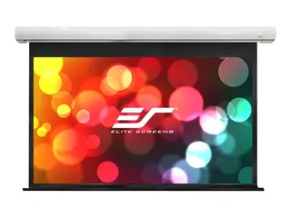 Elite Screens Saker Series - Projeksjonsskjerm takmonterbar, veggmonterbar - motorisert - 165" (419 cm) - 16:9 - MaxWhite FG - hvit