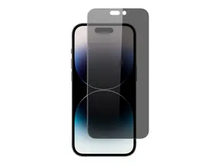 Screenor Privacy 360 - Skjermbeskyttelse for mobiltelefon glass - rammefarge svart - for Apple iPhone 15, 16